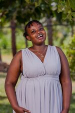 Grey A-line Dress - Image 2