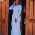 Steel Blue Mermaid Dress