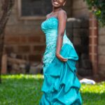Turquoise Ombre Dress