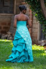 Turquoise Ombre Dress - Image 2
