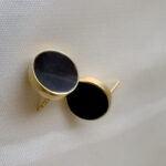 Black Bone Studs