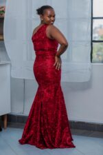 Red Mermaid Dress
