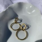 Kenga Double-Ring Studs