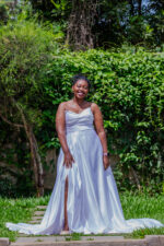 Minimalist A-line Gown