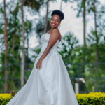 A-line Minimalist Wedding Dress