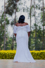 Milk White Mermaid dress - Image 3