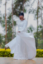 Silk & Sequins Dress - Image 5