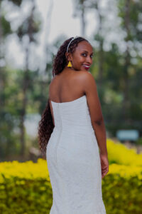 Off-white Mermaid Dress - Image 3