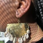 Statement Cowrie Shell Earrings