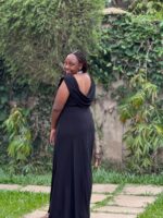 Elegant Black Dress - Image 2