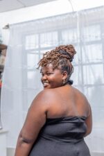 Black Mermaid Dress - Image 3