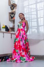 Floral A-Line Gown - Image 2