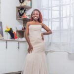 Champagne Trumpet Dress