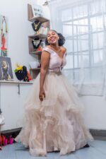 Blush Pink Layered Dress