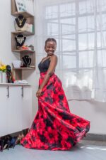 Floral A-line Gown - Image 2