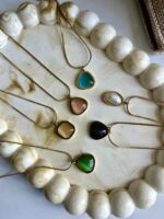 Marble Pendant Neckpieces